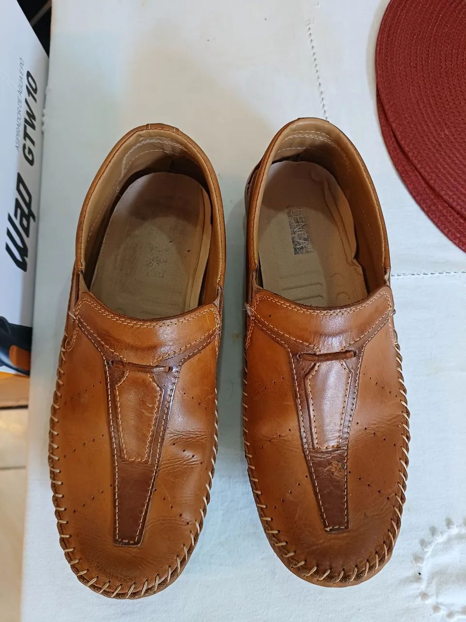 Sapato mocassim em couro - Foto 2