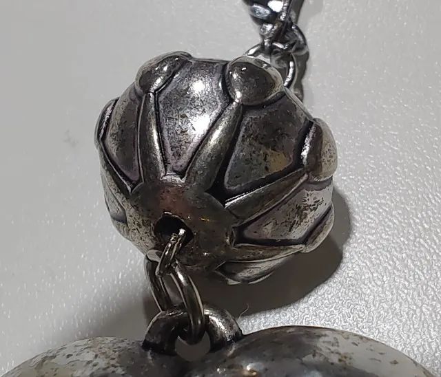Corrente Com Pingente Ostentação Coroa Do Rei E Coração Fiel - Foto 2