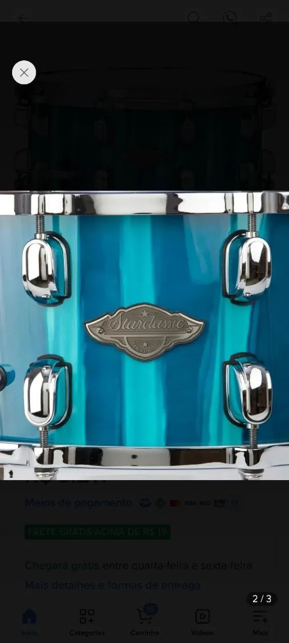 Caixa Tama Starclassic 14x 6.5 - Foto 5