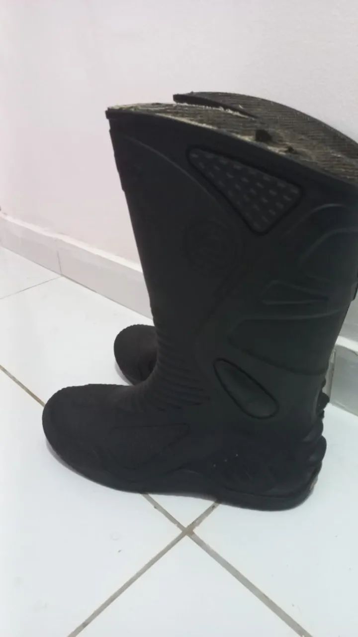 Bota Motosafe Cano Longo Impermeável Nº 43 - Foto 3