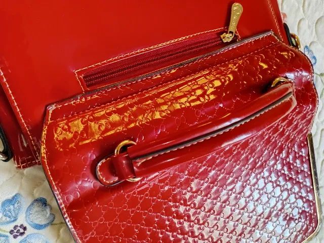 Bolsa vermelha - Foto 5