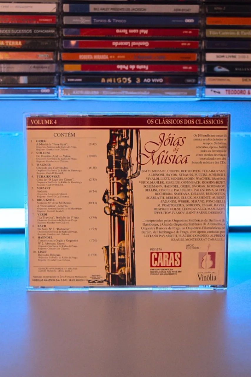 CD Os Clássicos Dos Clássicos - Volume 4 - 1994 - Foto 3