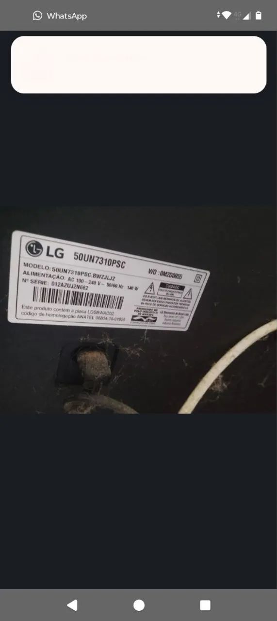 Smartv LG 50 polegadas  - Foto 2