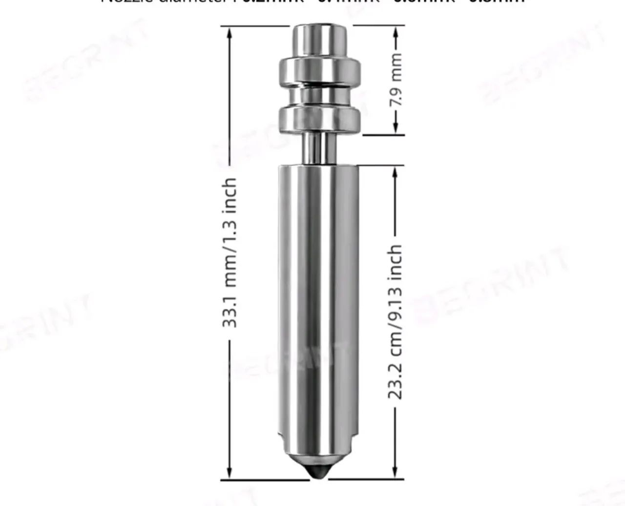 Bico 0.4 para kobra X