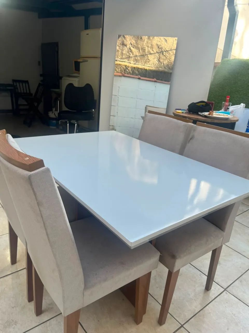 Mesa de jantar com 4 cadeiras  - Foto 4