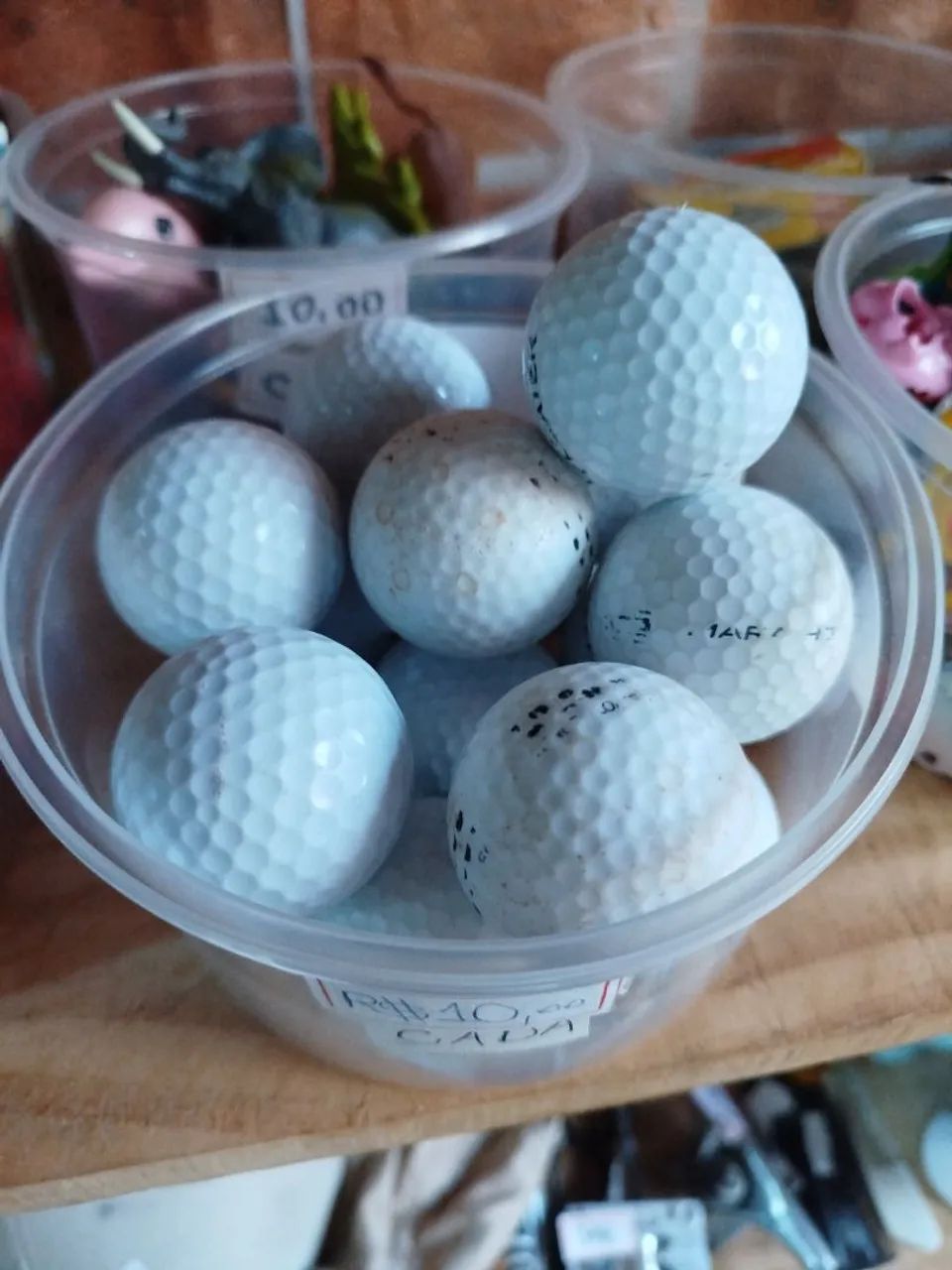 Bolas de golfe