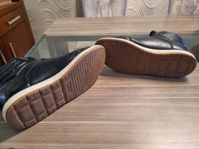 Botas Levi's masculinas - couro - tamanho 9 us / 40 br - Foto 6