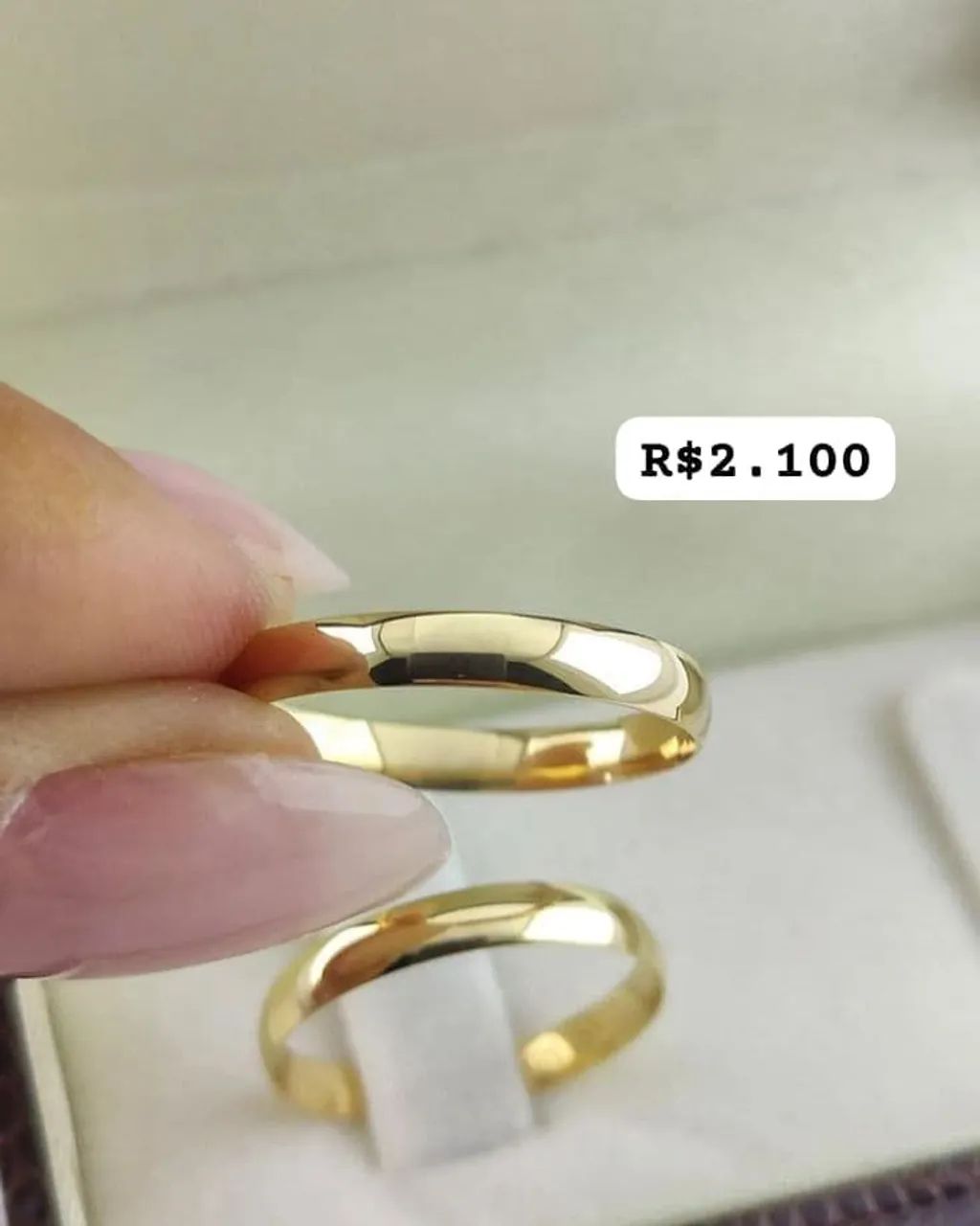 Alianças De Ouro 18K  - Foto 3