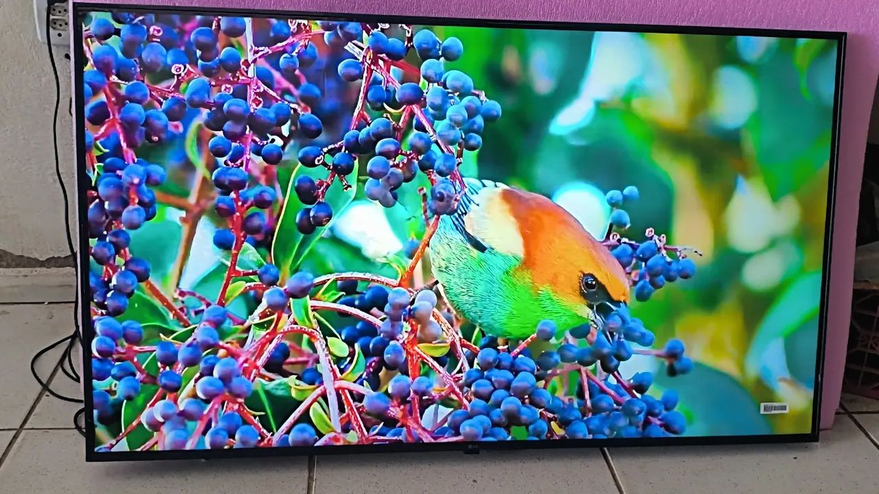 Tv Smart LG 50 Polegadas 4k Ultra HD Completa Nova no Plástico  - Foto 3