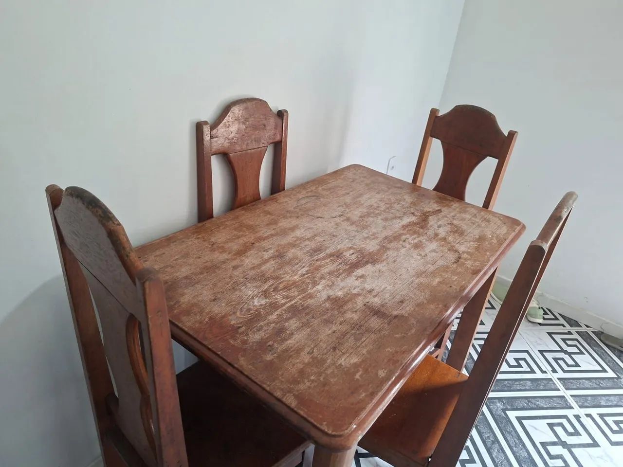Mesa de madeira Angelim  - Foto 2