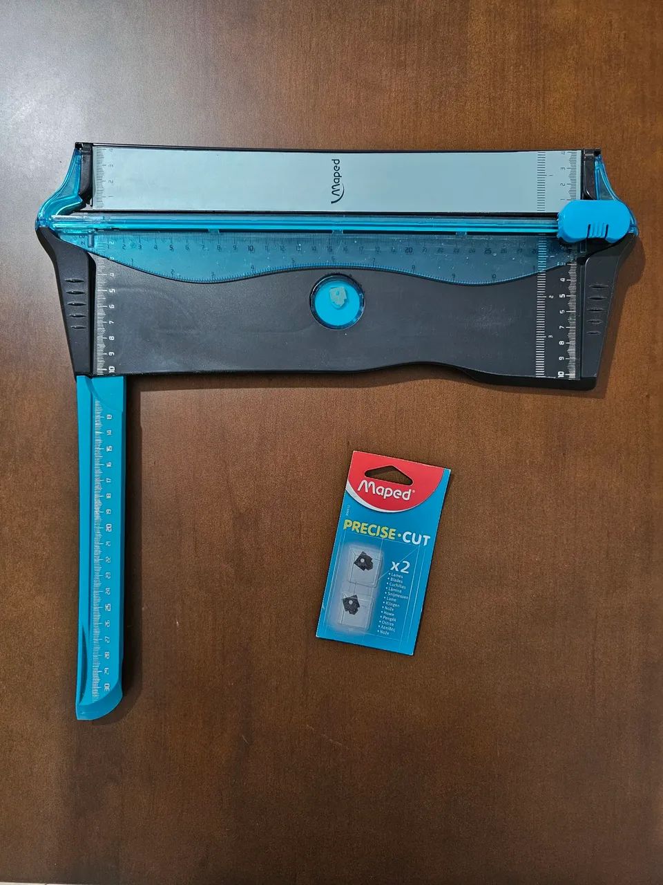 Refiladora de papel maped precise cut + 2 laminas lacradas - Foto 3