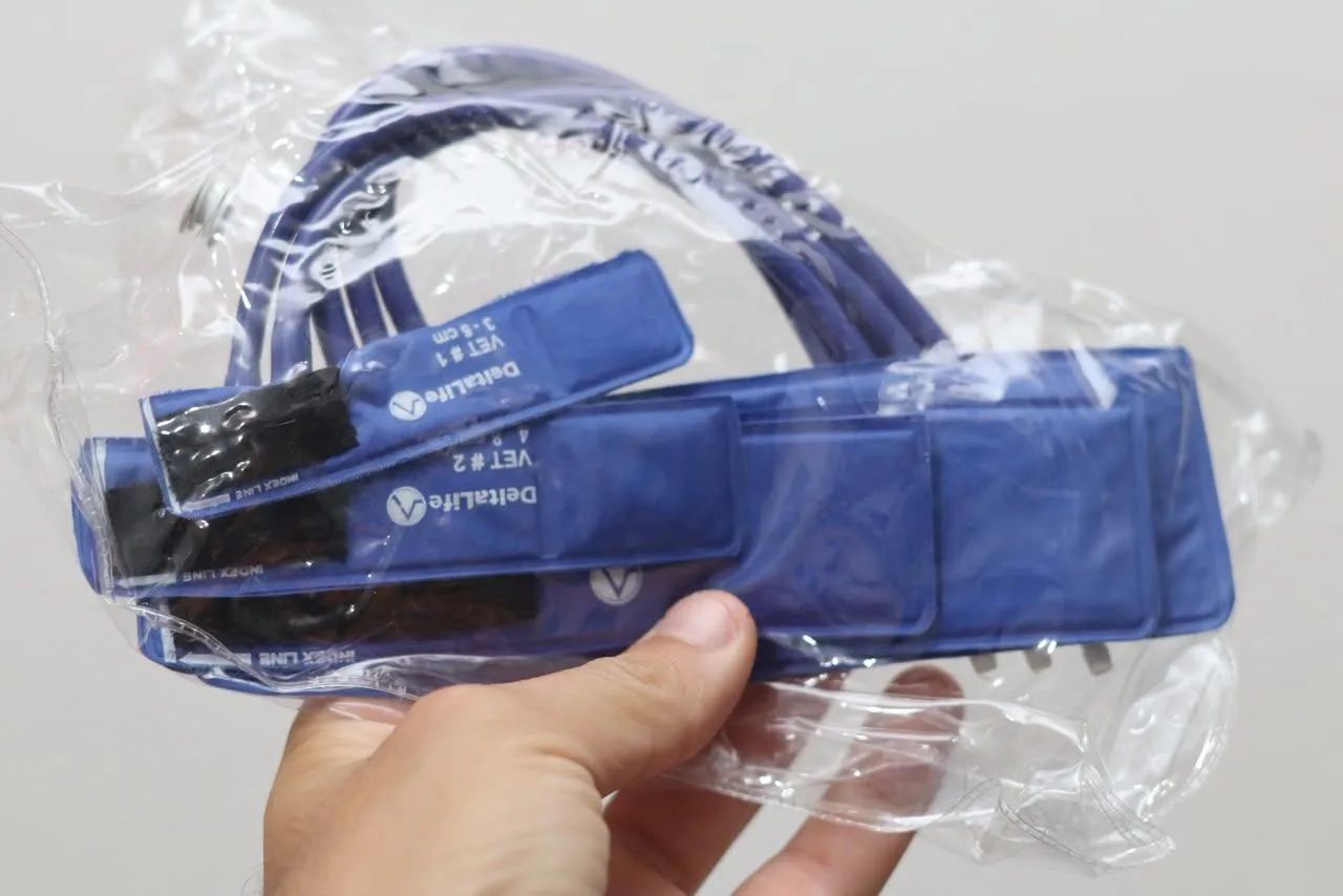 kIT DOPPLER VASCULAR COM ESFIGMOMANÔMETRO TIPO PALMA -  VETERINÁRIO - Foto 4