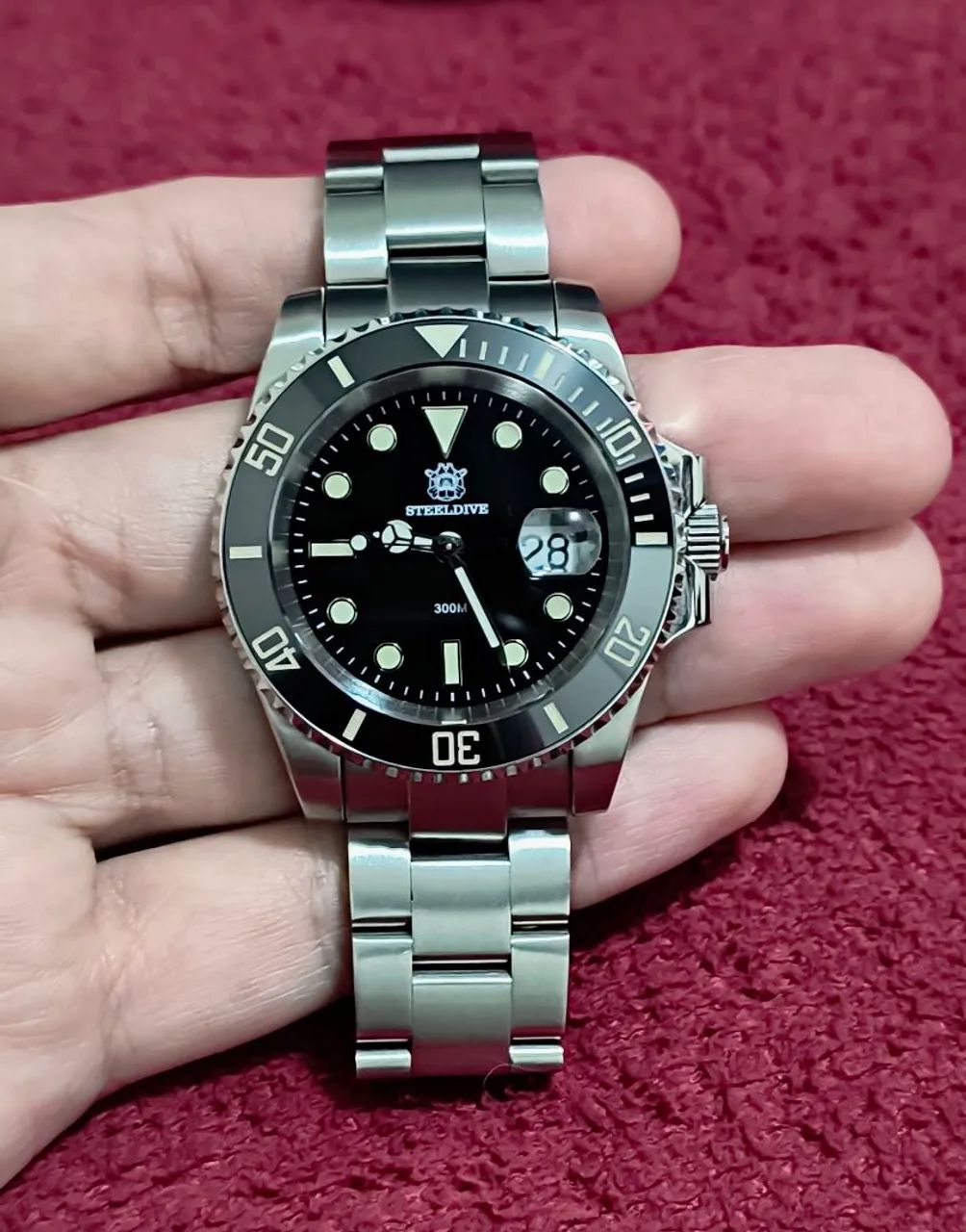 "Relógio Steeldive SD8205 Quartz"