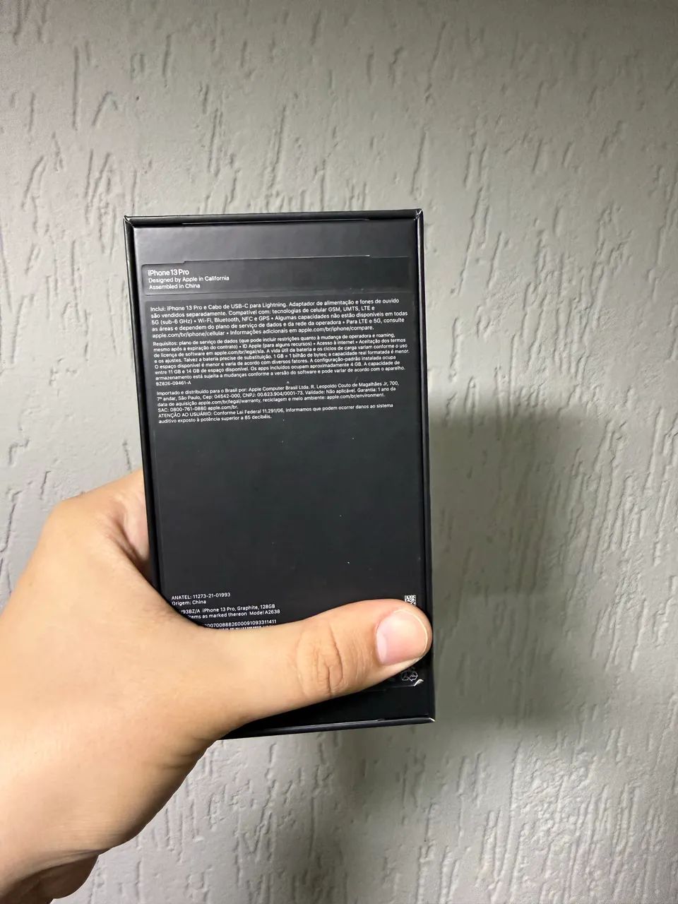 Caixa iPhone 13 Pro 128GB/256GB Cinza Espacial - Foto 4
