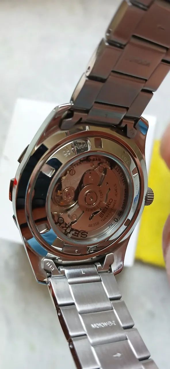 Relógio Seiko 5 Sports 4R35 - Foto 4
