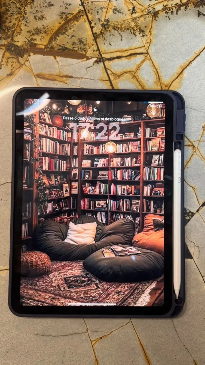 iPad Air 11 M2 128GB Wi-Fi + Capa + Acessórios