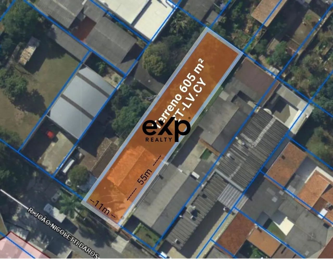 Terreno com 605 m² no Xaxim - Foto 3