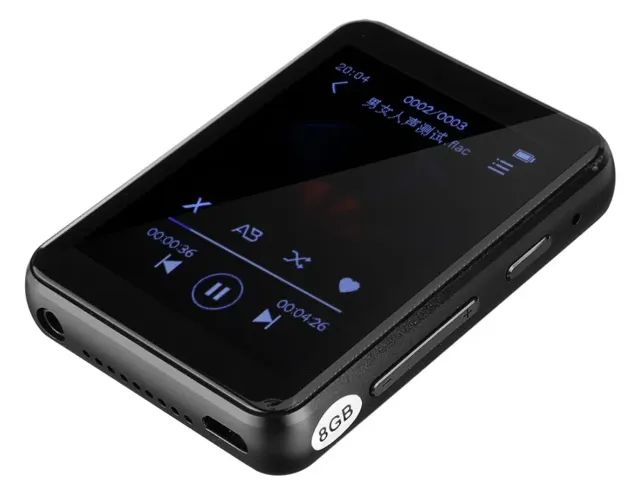 Reprodutor Mp3 Mp4 Touchscreen mini Bluetooth Fm Rádio