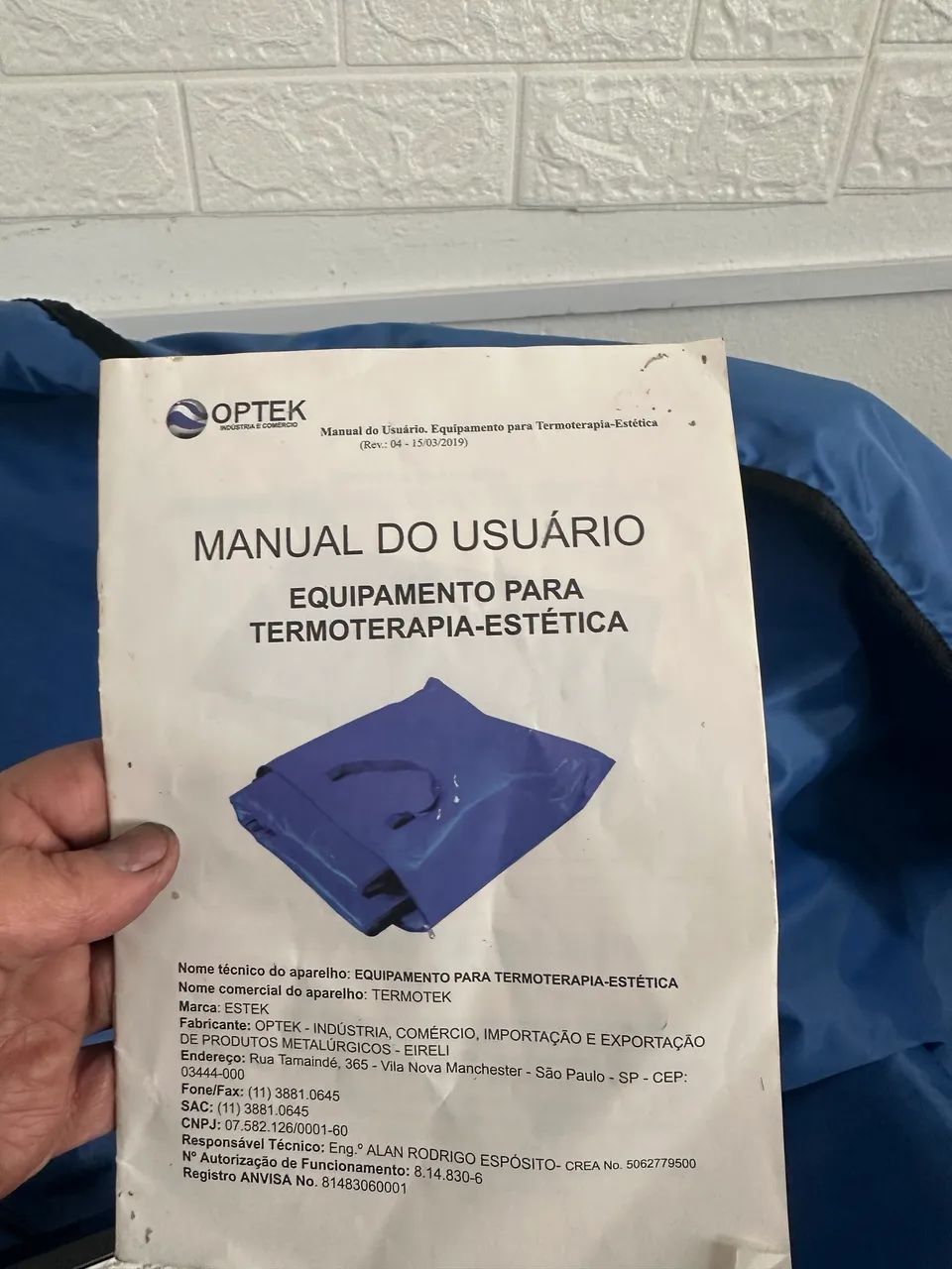 Manta Térmica Standard 115 x 145 cm - Termotek Estek - Mantas Termicas - Foto 2