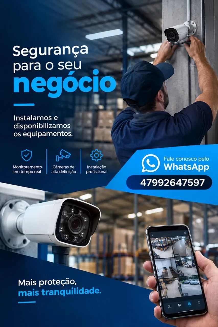 Instalação de Câmera de segurança 