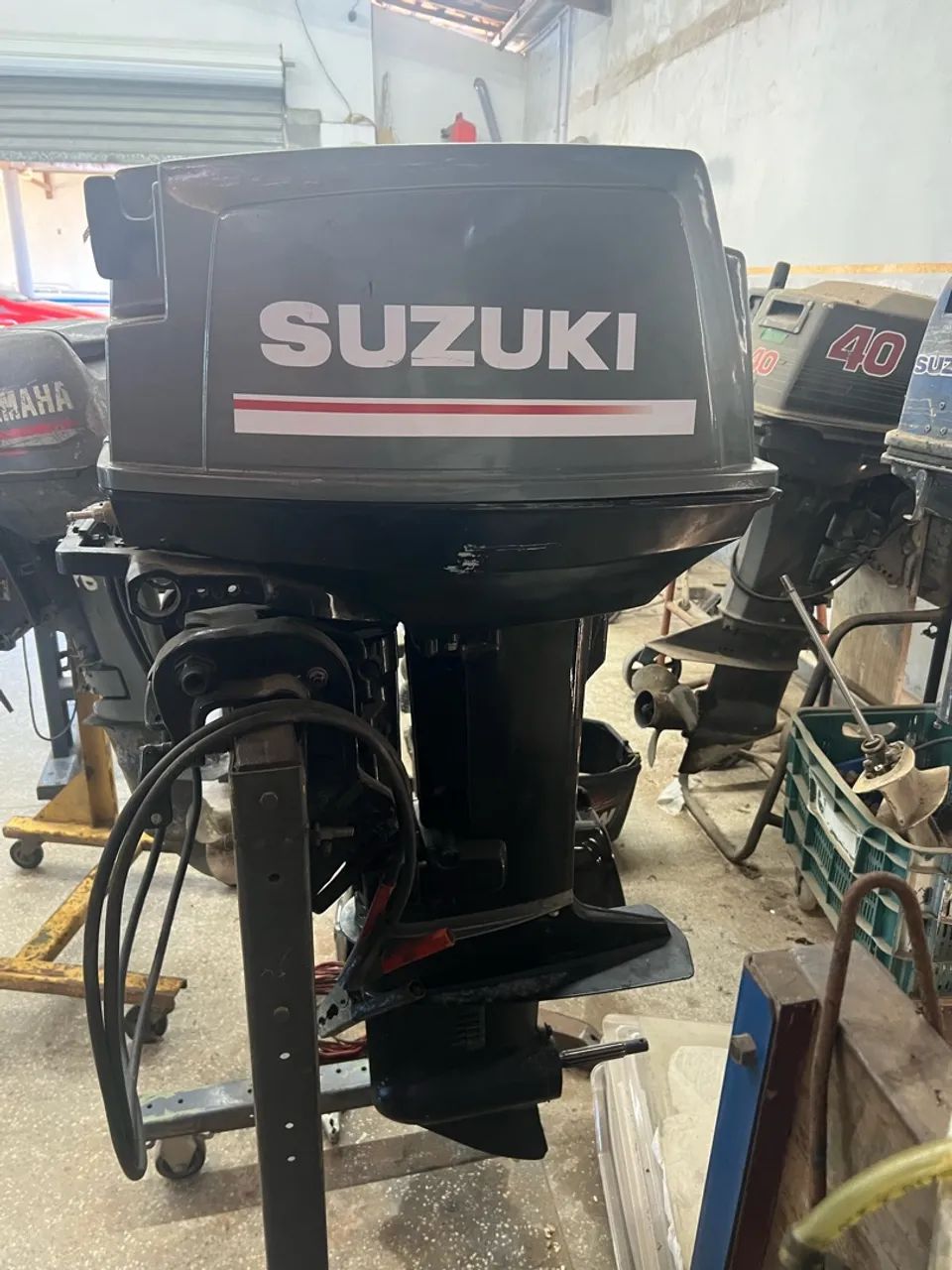 Motor Suzuki 40hp com partida - Foto 3