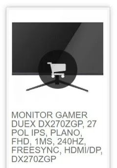 Monitor game duex 27 Polegadas - Foto 2