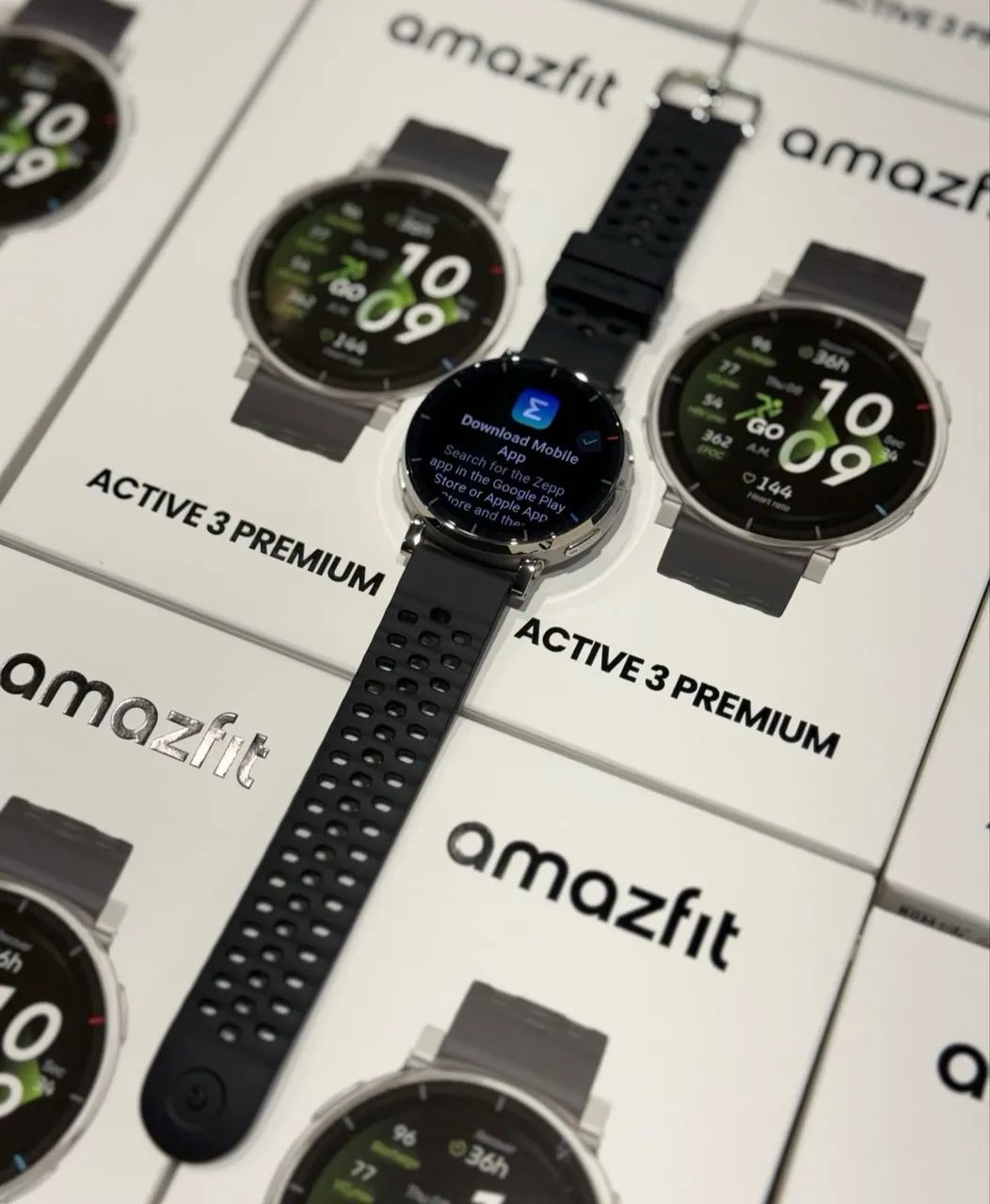 Amazfit Active 3 Premium GPS AMOLED NOVO 