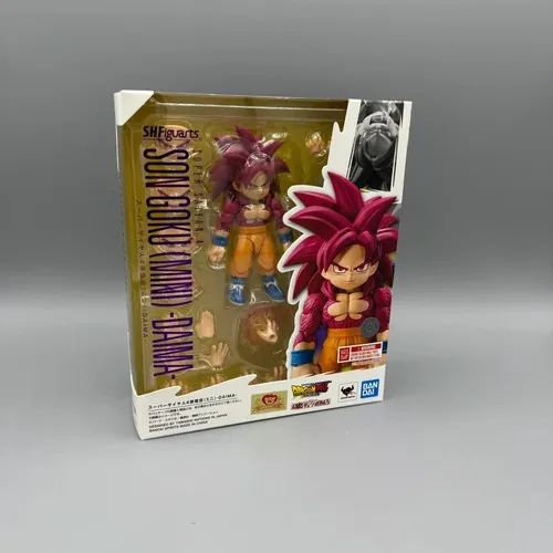 Action Figure S.h. Figuarts SUPER SAIYAN 4  Son Goku (mini) Daima 