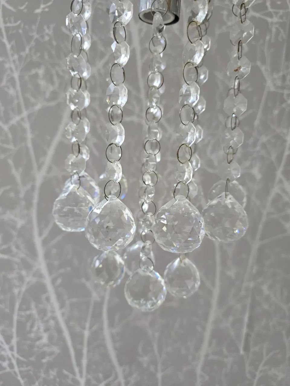 Lustre pendente de cristal - Foto 2