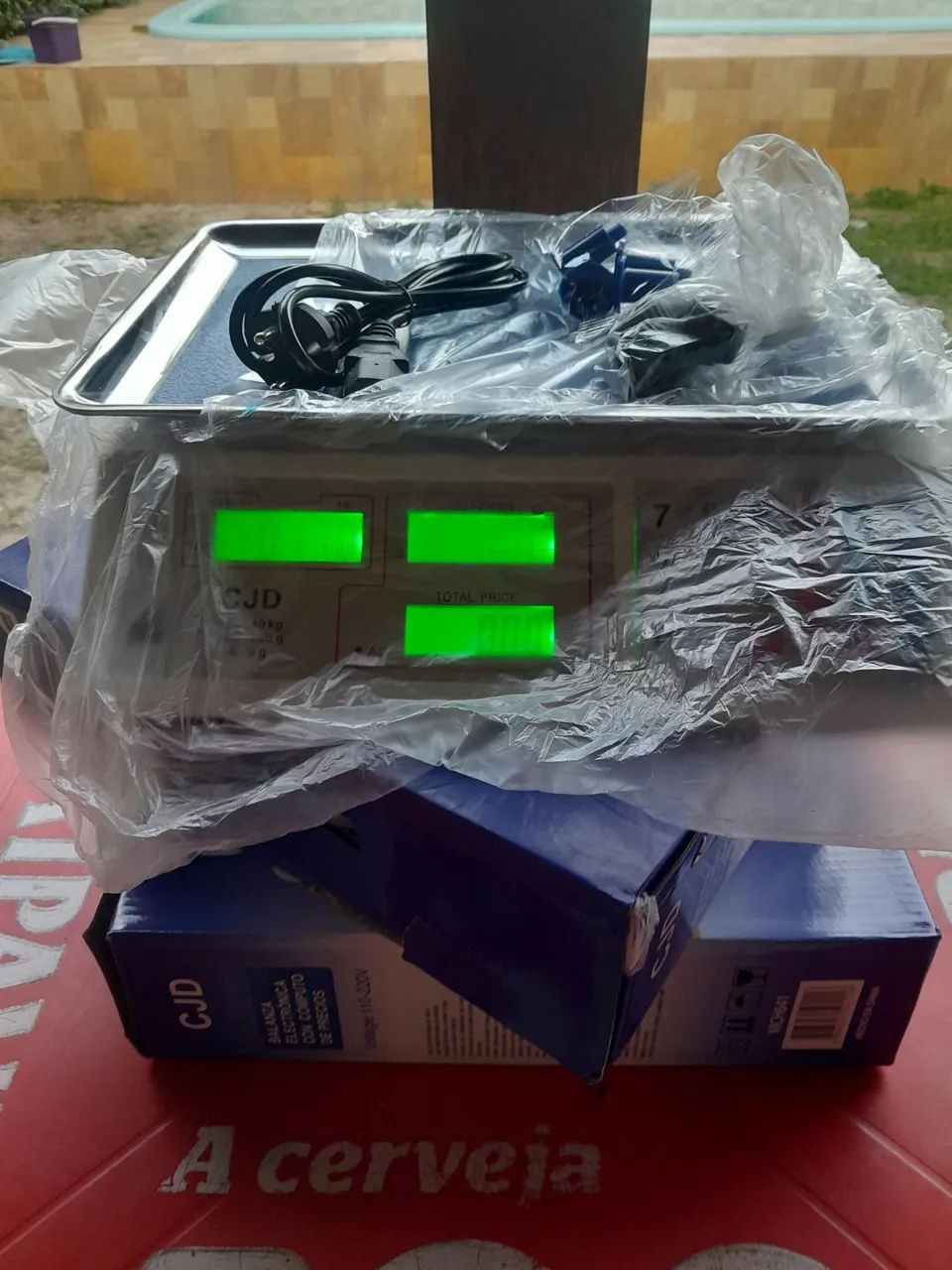 Balança digital hort frut 40kg nova  - Foto 3