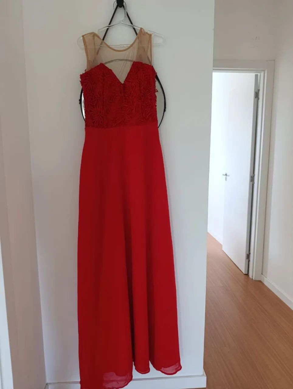 Vestido longo vermelho  - Foto 4