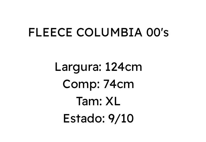 Fleece columbia marinho - Foto 4