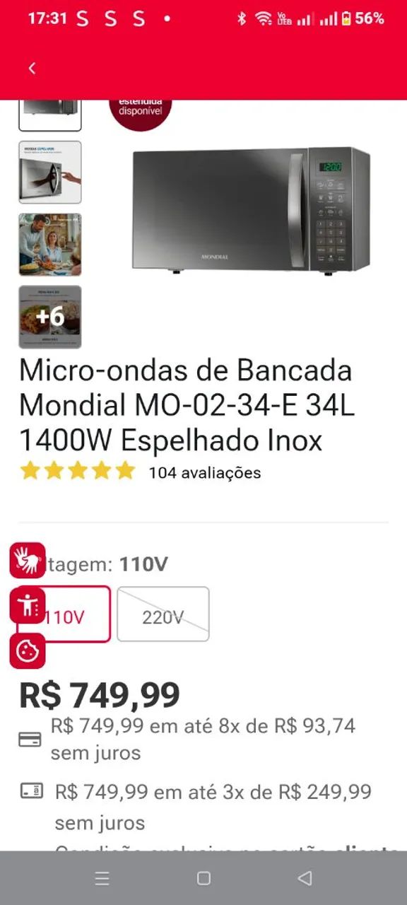 Microondas  - Foto 2