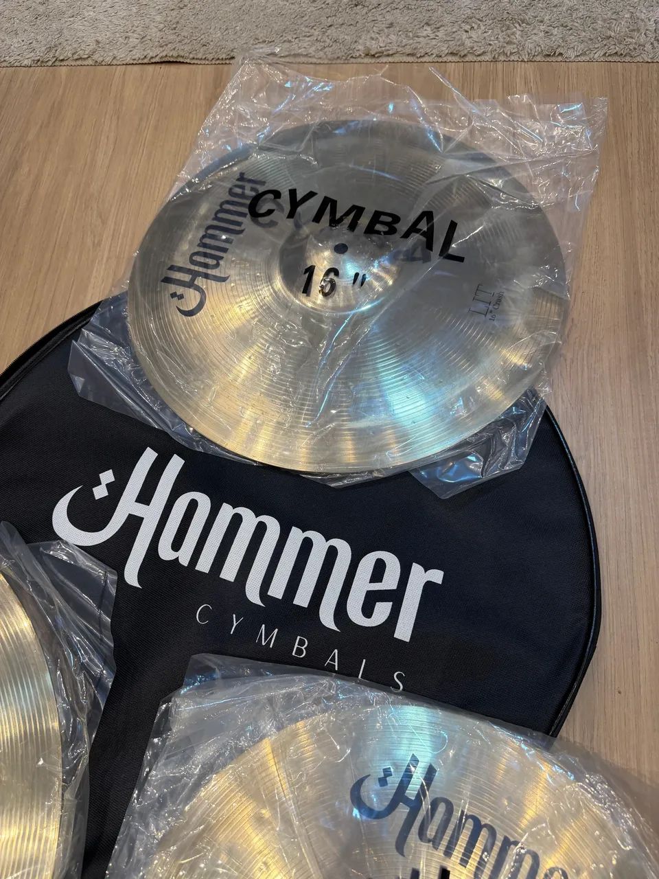 Kit De Pratos Hammer Lit 14'' 16'' E 20''  - Foto 4