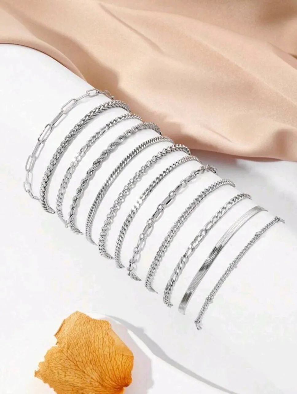 Pulseiras em Aço Inoxidável 