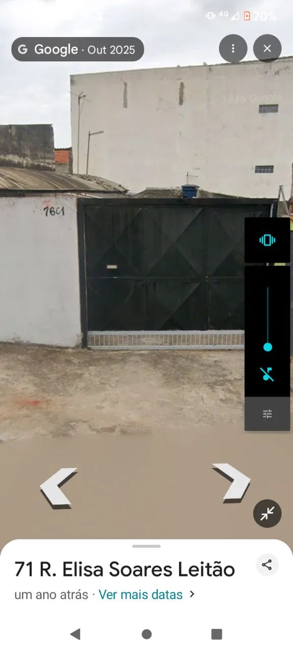 Alugo  2 cômodos fundos com garagem moto