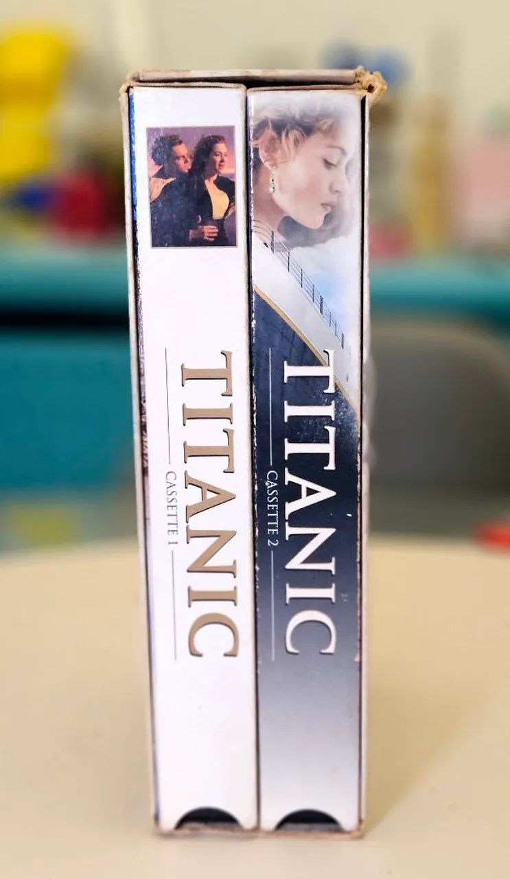 VHS Titanic - Ideal para a sua coleção.  - Foto 3