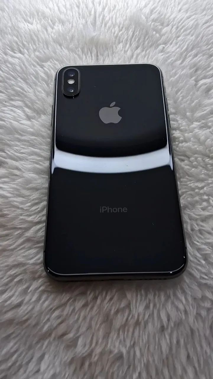 iPhone X Black 256GB - IMPECÁVEL - Celulares e Smartphones