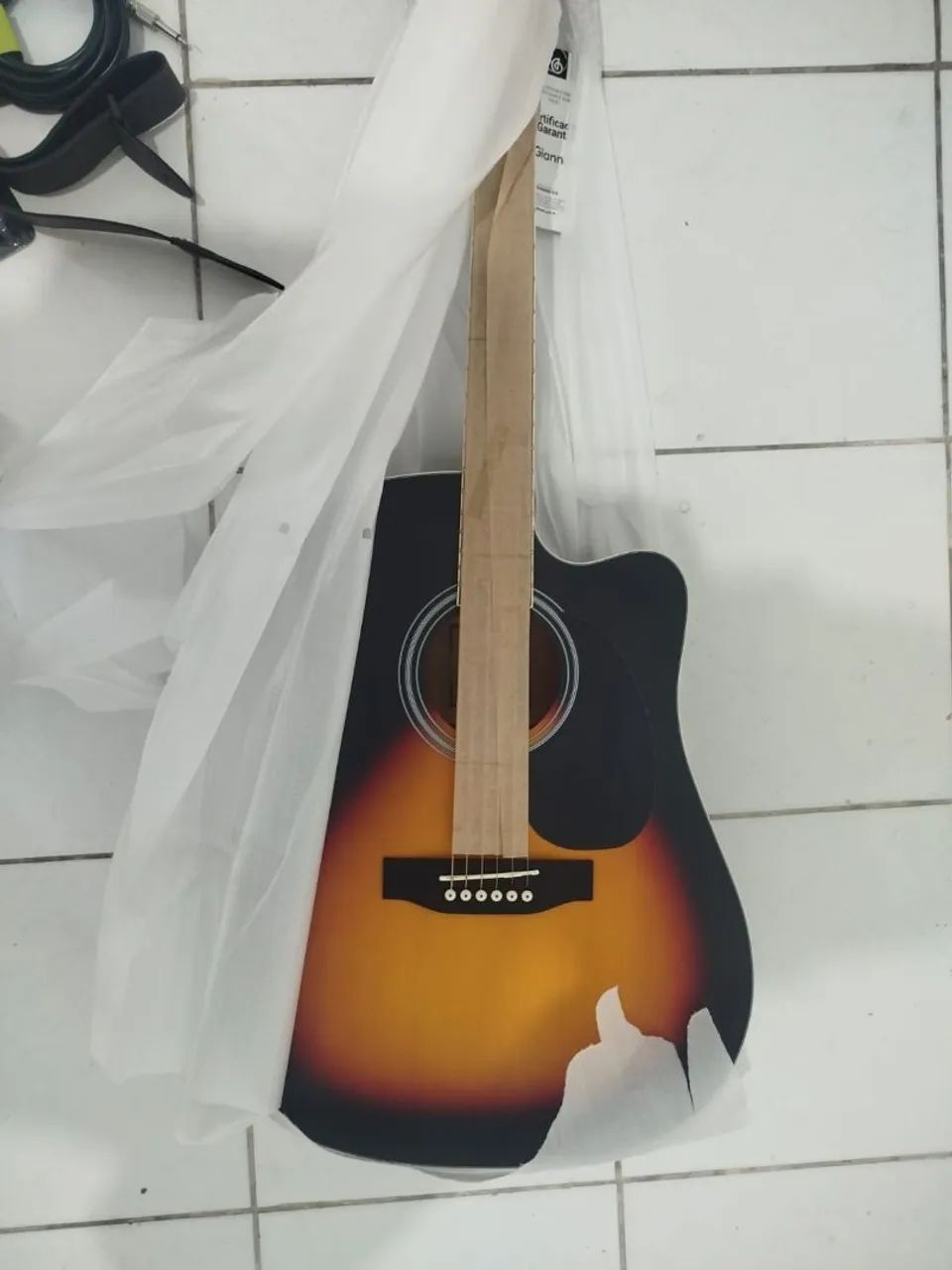 VENDE-SE VIOLÃO - GIANNINI PERFORMANCE GDC-1 CEQ - Foto 2