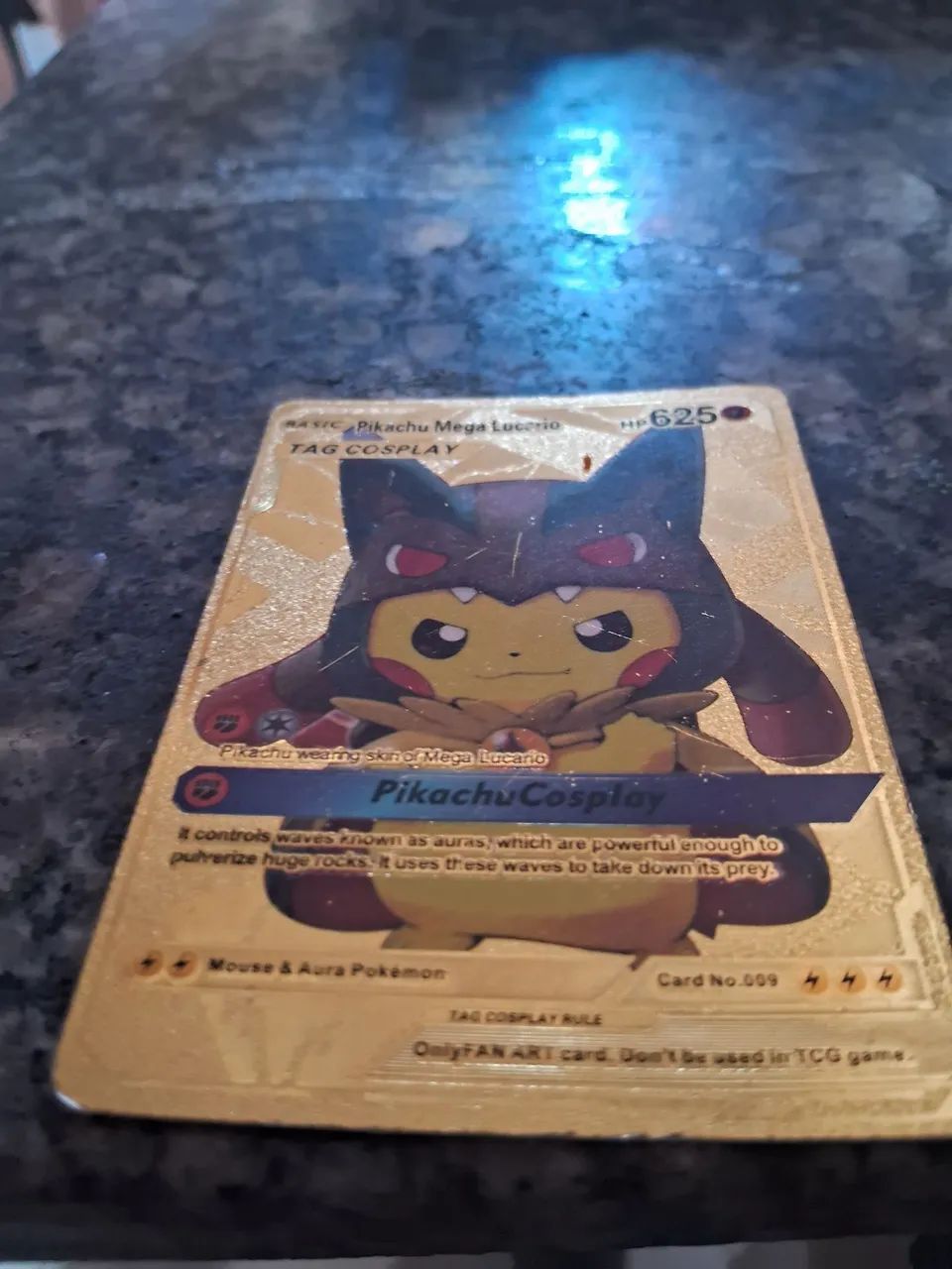 PIKACHU MEGA LUCARIO 625HP