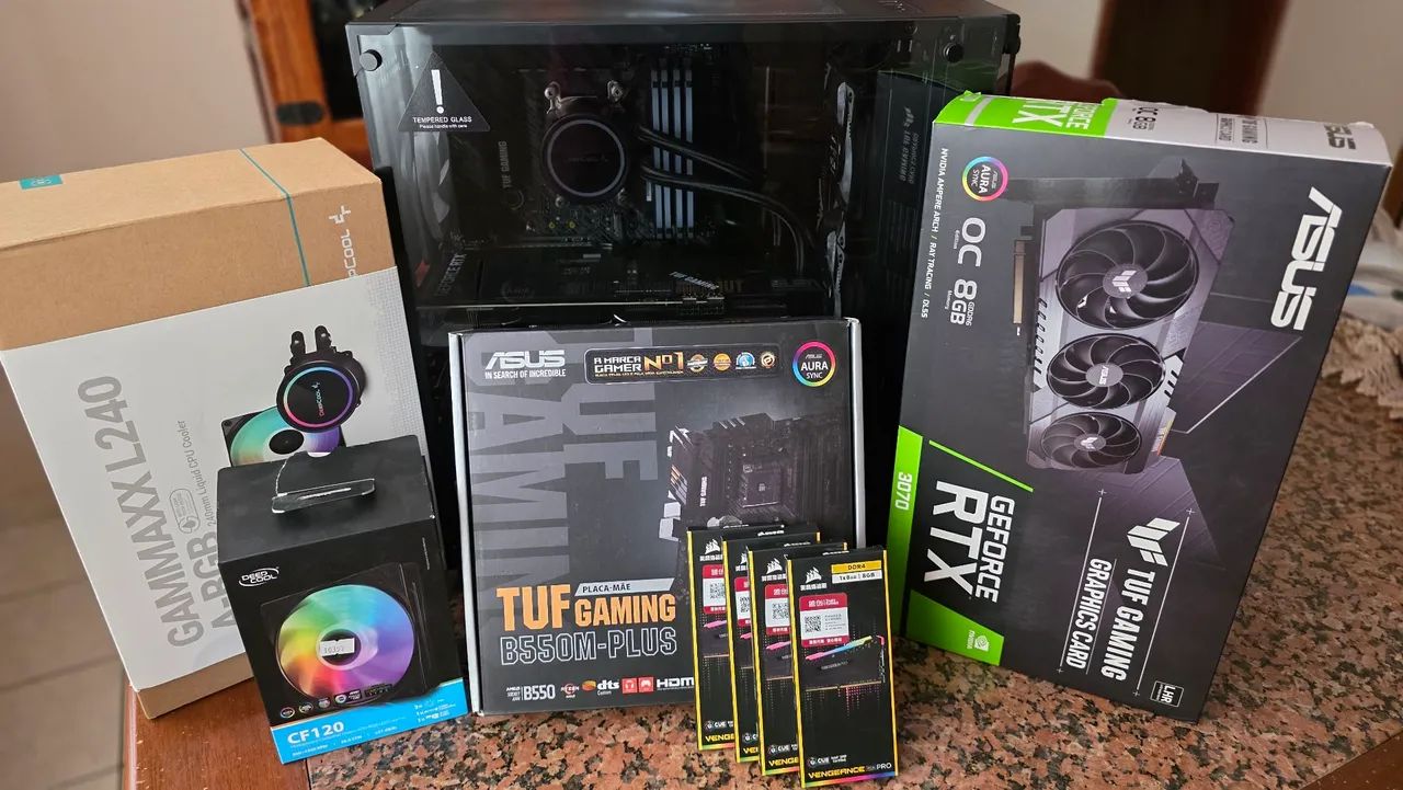 Computador quase completo ou peças