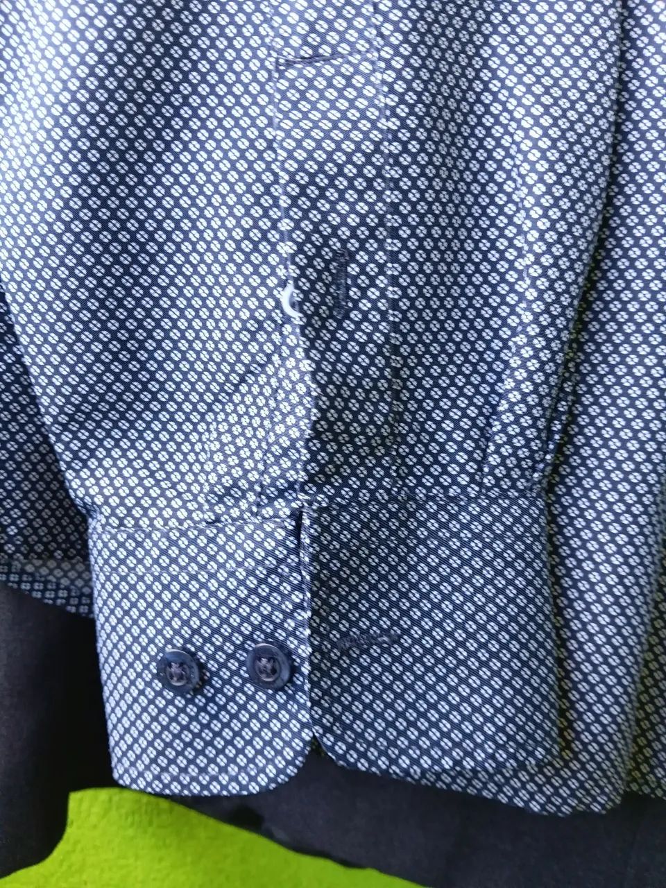Camisa cia do terno  cor azul G - Foto 2