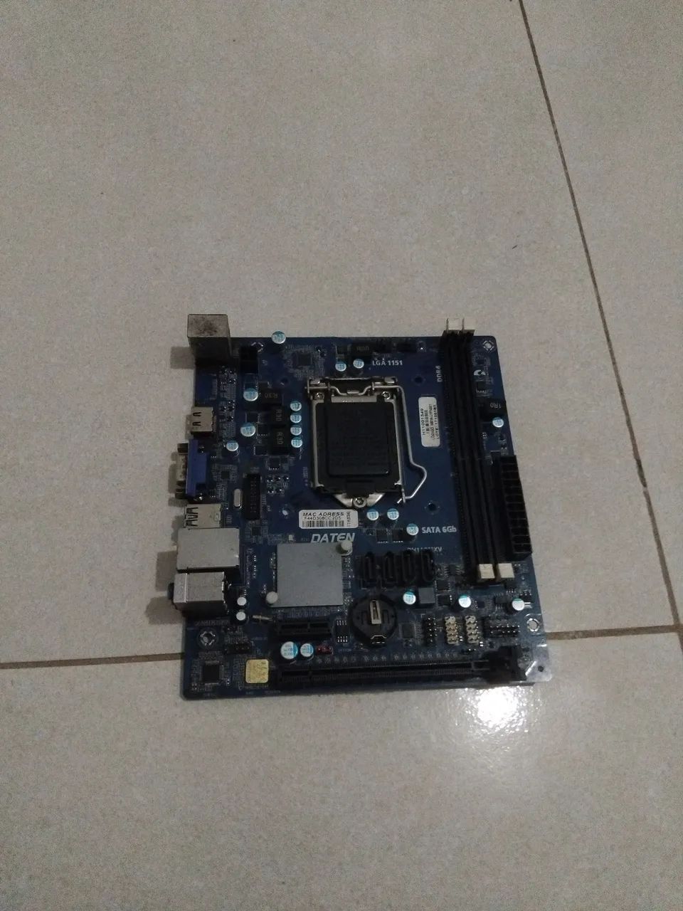 Placa mae DH110mxv Leia descrição 