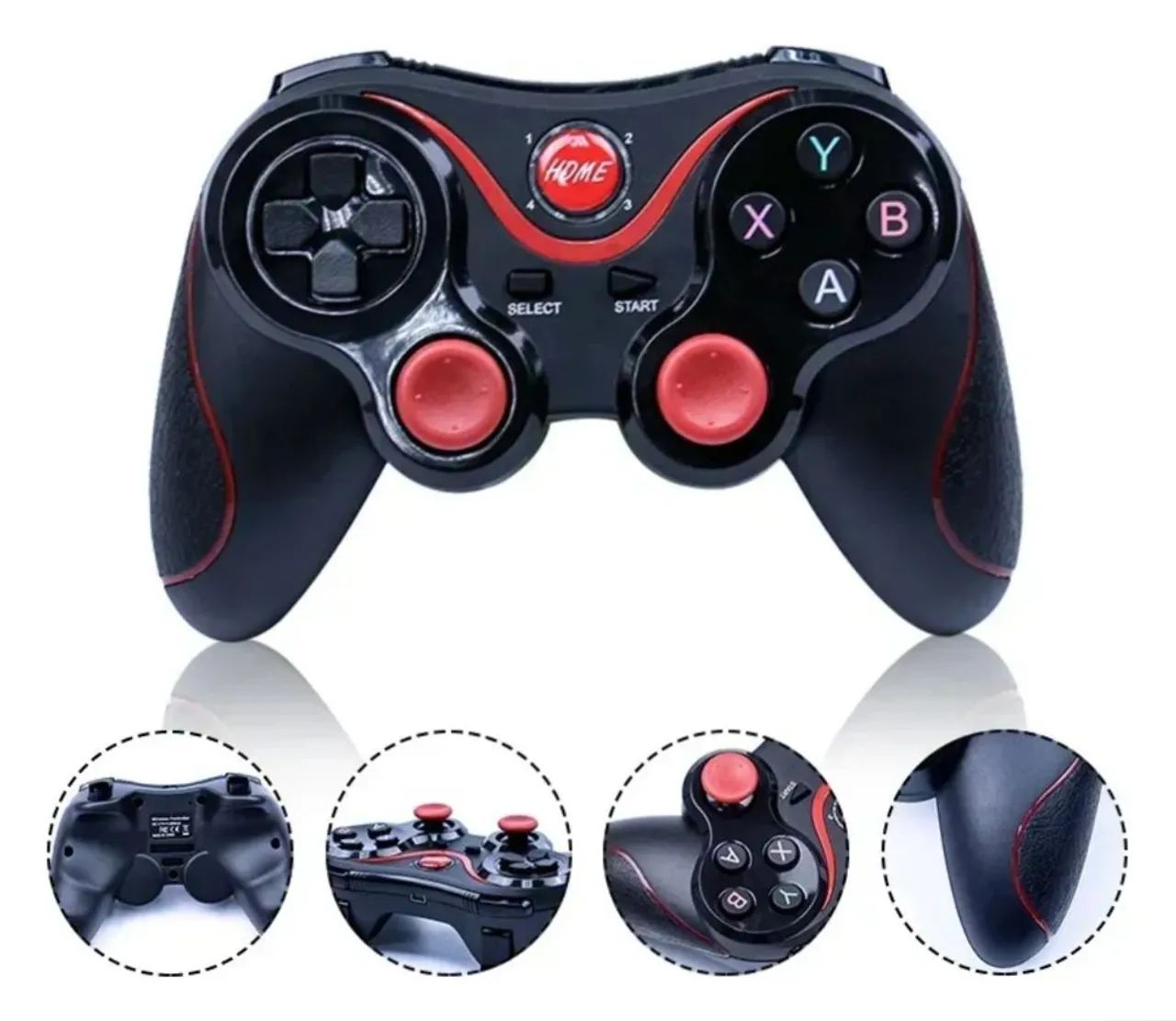 Controle Gamepad Joystick Celular Bluetooth Android Jogos Pc - Foto 2