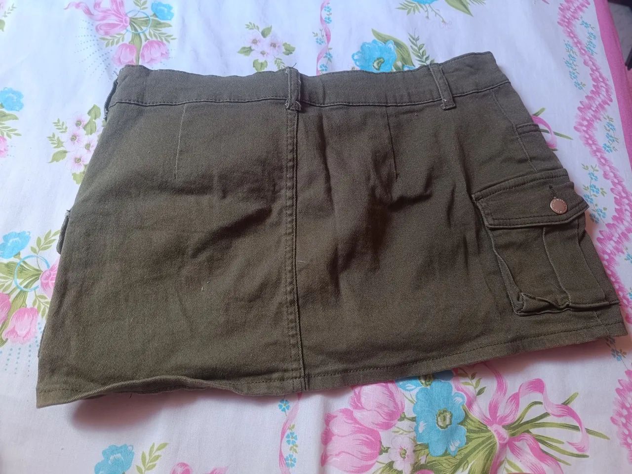 Saia jeans Plus Size - Foto 2