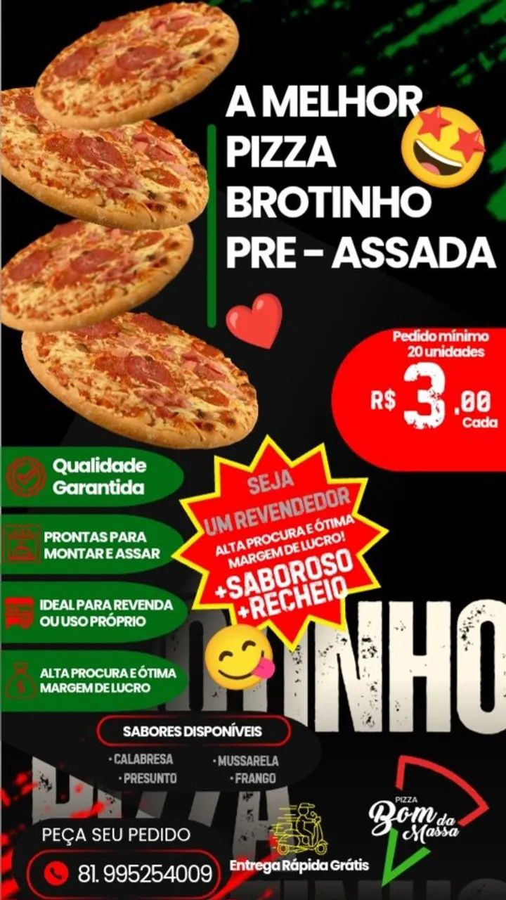 Pizza brotinho 