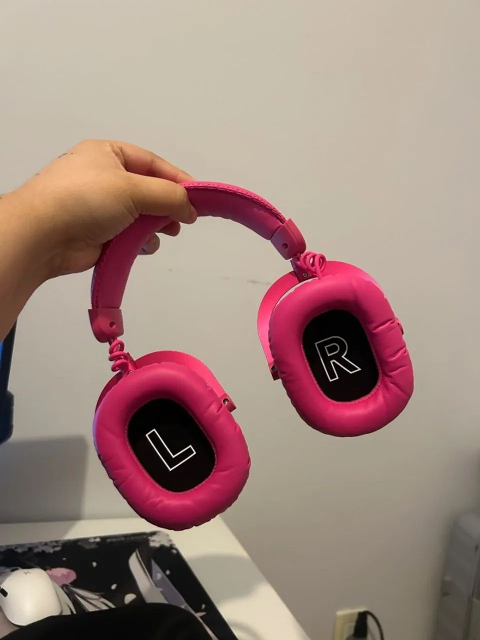 HEADSET LOGITECH G PRO X2 ROSA SEM FIO - Foto 3