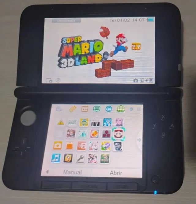 nintendo 3ds XL impecável vermelho destravado com loja + sd 32gb + grip + case + capa +  - Foto 4