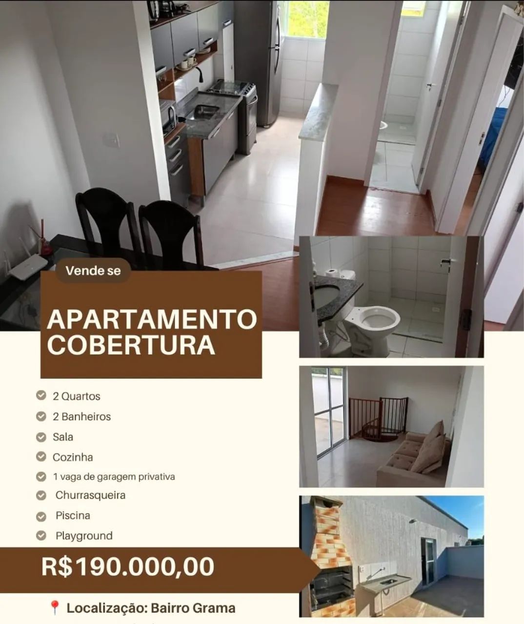 APARTAMENTO COBERTURA 