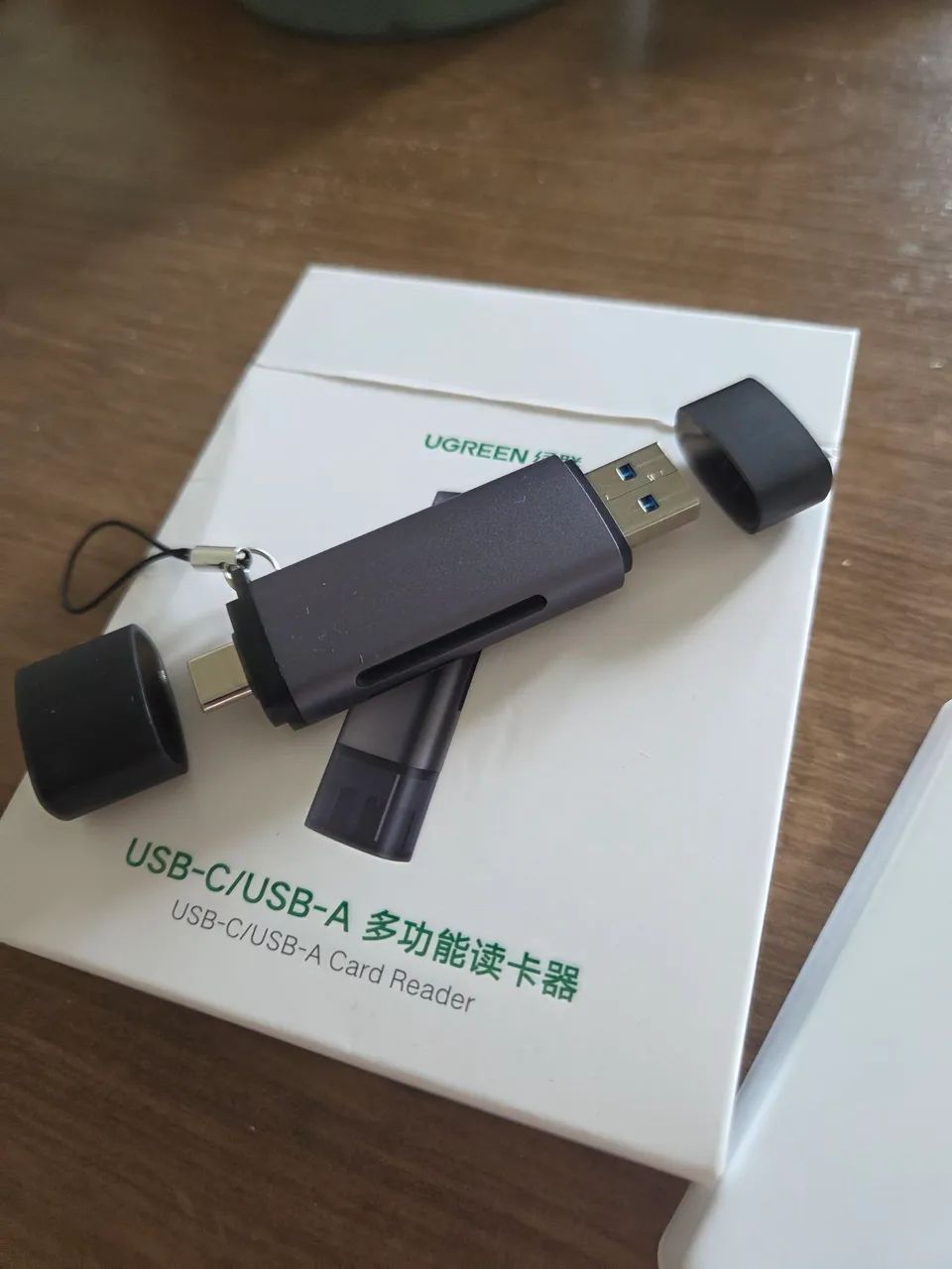 Adaptador Cartão de memória Tipo C e USB - Foto 2